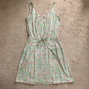 Lilly Pulitzer Kori Dress ResortWhiteGuidingLight